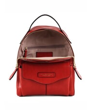 THE BRIDGE GLORIA Leather backpack with pocket burnt orange abb. gold - Women&rsquo;s Bags - 4