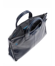 PIQUADRO folder BLUE SQUARE, PC mount 15,6 ", expandable blue - Work Briefcases - 5
