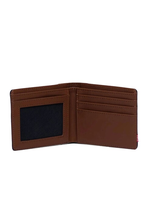 HANK 4cc wallet navy/tan - Men’s Wallets