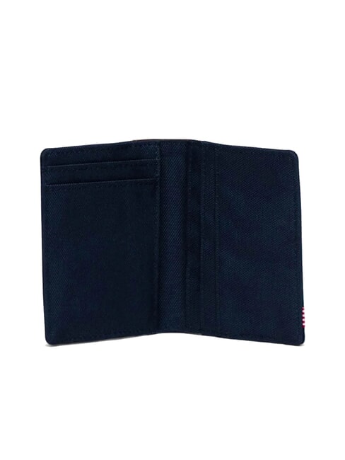 GORDON Vertical wallet navy/tan - Men’s Wallets