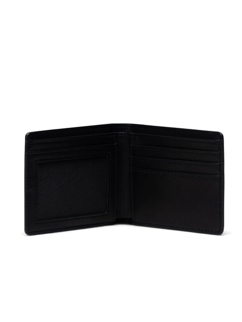 HANK Leather wallet BLACK - Men’s Wallets