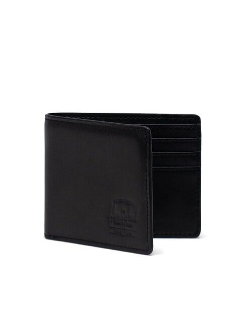 HANK Leather wallet BLACK - Men’s Wallets