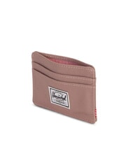 HERSCHEL CHARLIE RFID Flat card holder ASH ROSE - Men&rsquo;s Wallets - 4