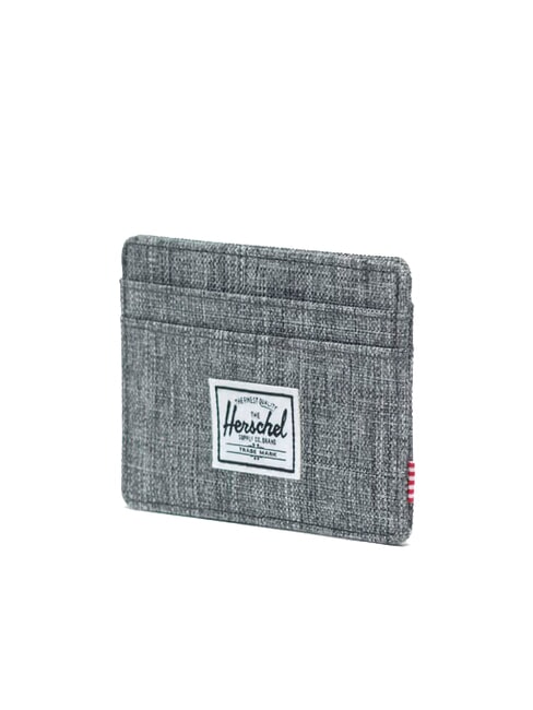 CHARLIE RFID Flat card holder RAVEN CROSSHATCH - Men&rsquo;s Wallets