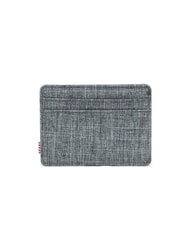 HERSCHEL CHARLIE RFID Flat card holder RAVEN CROSSHATCH - Men&rsquo;s Wallets - 3