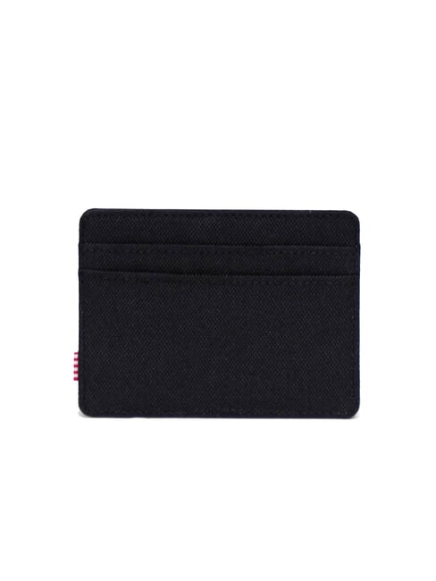 CHARLIE RFID Flat card holder BLACK - Men’s Wallets