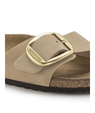 BIRKENSTOCK MADRID BIG BUCKLE Nubuck leather slipper sandcastle - Women&rsquo;s shoes - 5