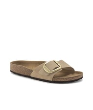 BIRKENSTOCK MADRID BIG BUCKLE Nubuck leather slipper sandcastle - Women&rsquo;s shoes - 3