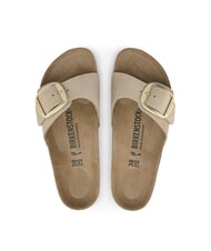 BIRKENSTOCK MADRID BIG BUCKLE Nubuck leather slipper sandcastle - Women&rsquo;s shoes - 4