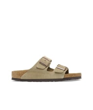 BIRKENSTOCK ARIZONA Sandal slipper with buckles taupe - Unisex shoes - 2