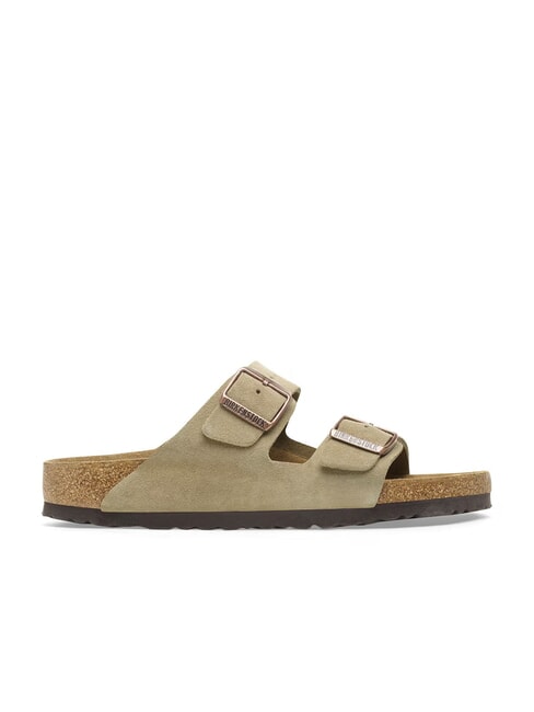 ARIZONA Sandal slipper with buckles taupe - Unisex shoes