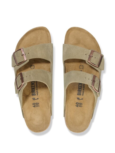 ARIZONA Sandal slipper with buckles taupe - Unisex shoes