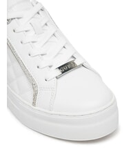 GUESS GRATEA Quilted platform sneakers white - Women’s shoes - 5