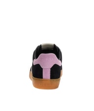 GUESS NOLINAS Suede leather sneakers BLACK - Women’s shoes - 5