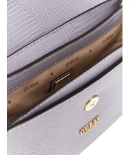 GUESS ORLINA Small handbag with shoulder strap lavender grey - Women’s Bags - 3