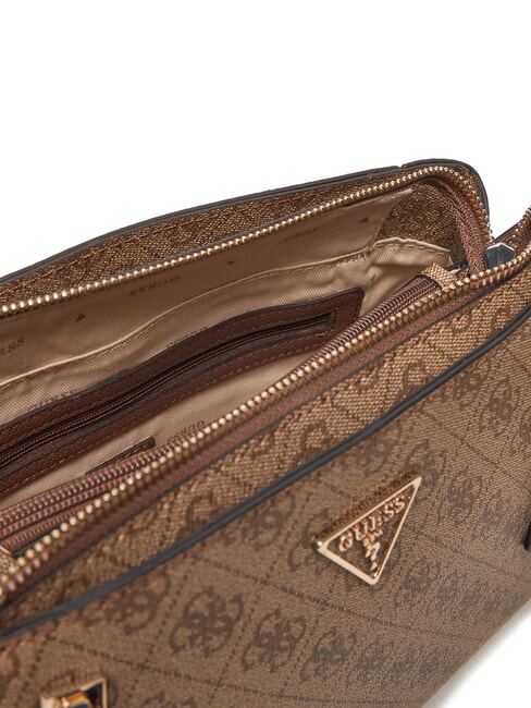 NOELLE Handbag with shoulder strap latte logo / brown - Women’s Bags