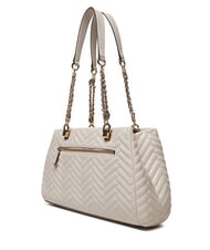 GUESS ANNING Quilted bag with chain handles - Women’s Bags