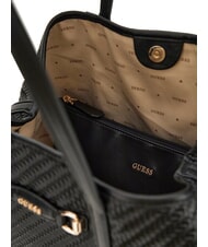 GUESS VIKKY II Shoulder Tote Bag BLACK - Women’s Bags - 6