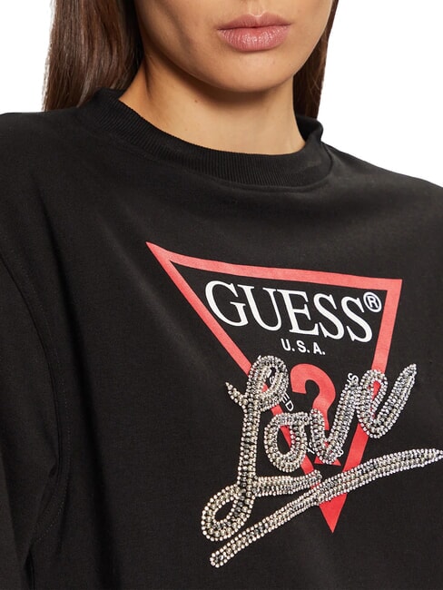 LOVE TRIANGLE Sweatshirt jetbla - Women's Sweatshirts