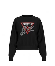 GUESS LOVE TRIANGLE Sweatshirt jetbla - Women's Sweatshirts - 4