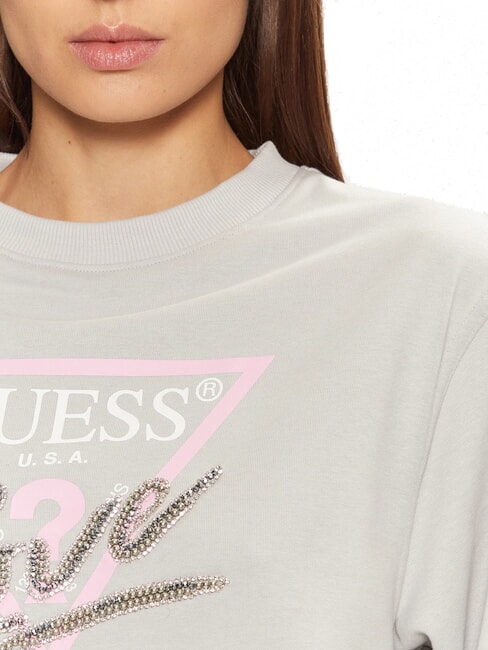 LOVE TRIANGLE Sweatshirt silk gray - Women's Sweatshirts