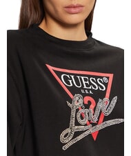 GUESS LOVE TRIANGLE Sweatshirt jetbla - Women's Sweatshirts - 3