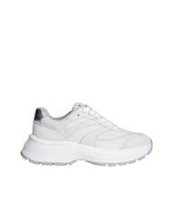 LIUJO EVA 03 Suede and bright mesh sneakers offwhite/whi - Women’s shoes - 2