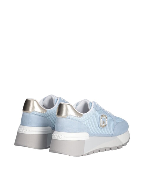 AMAZING 25 Suede and mesh sneakers port/lightgold - Women&rsquo;s shoes