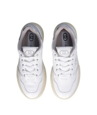 LIUJO ME 03 Leather sneakers off white - Women’s shoes - 3