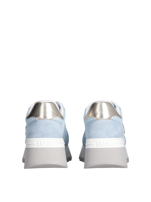 AMAZING 25 Suede and mesh sneakers port/lightgold - Women’s shoes