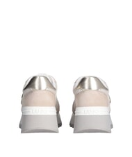 LIUJO AMAZING 25 Suede and mesh sneakers sand/light gold - Women&rsquo;s shoes - 6