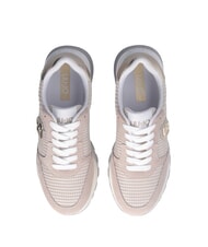 LIUJO AMAZING 25 Suede and mesh sneakers sand/light gold - Women&rsquo;s shoes - 3