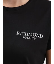 JOHN RICHMOND REUCA Stretch cotton T-shirt black/silver dark - T-shirt - 3