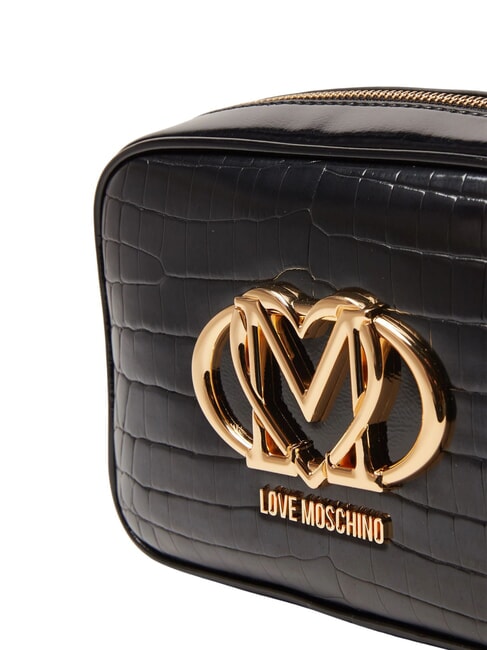 CROCO PRINTED Camera case shoulder bag black crocus - Women’s Bags