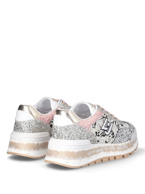 AMAZING 26  High sneakers black/silver/pink - Women’s shoes