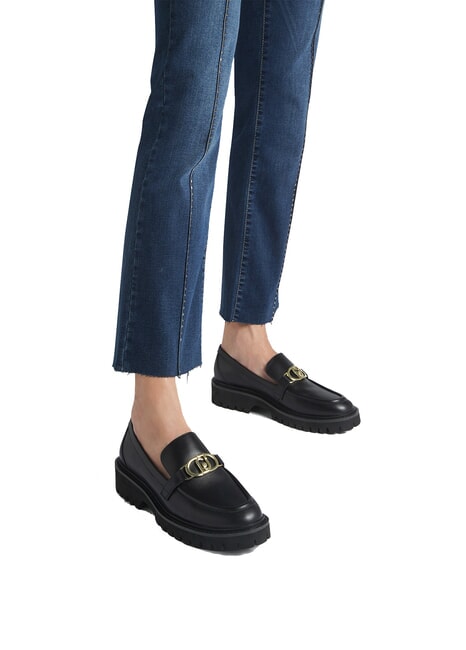 CORA 01  Leather moccasins black - Women&rsquo;s shoes