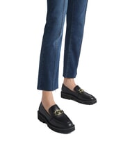 LIUJO CORA 01  Leather moccasins black - Women&rsquo;s shoes - 5