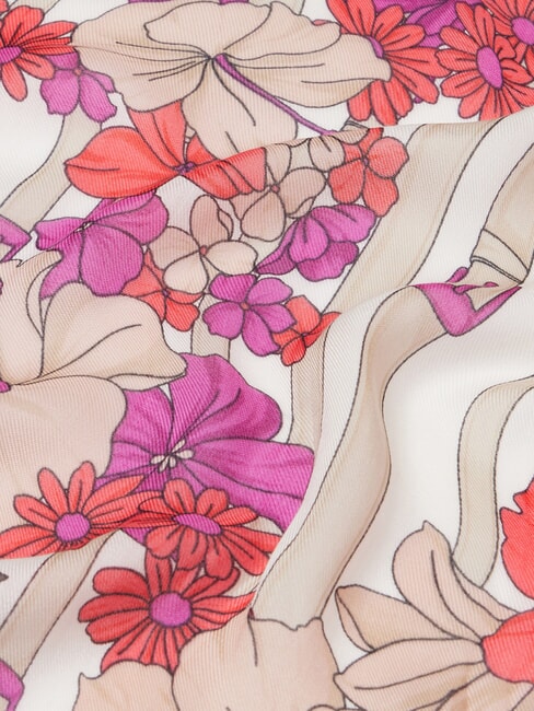 FLOWER METALLERIA Scarf with print glam juice - Scarves