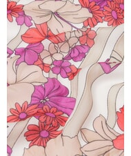 LIUJO FLOWER METALLERIA Scarf with print glam juice - Scarves - 3