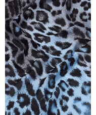 LIUJO SHADED ANIMALIER Printed scarf sky - Scarves - 3