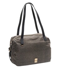 BORBONESE TEAPOT Shoulder bag OP / NATURAL / BLACK - Women’s Bags - 2