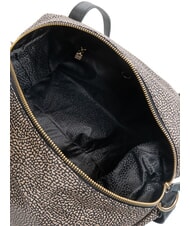 BORBONESE TEAPOT Shoulder bag OP / NATURAL / BLACK - Women’s Bags - 5