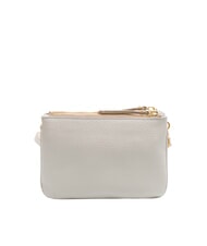 GIANNI CHIARINI FRIDA Double zip leather shoulder bag sand - Women’s Bags - 4