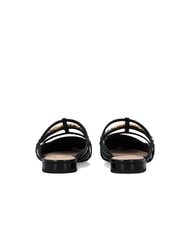 PINKO GIANIRA Patent leather mules ballerinas black limousine - Women’s shoes - 7