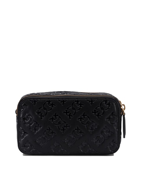 EMBOSSED LOGO Camera case shoulder bag black-antique gold - Women’s Bags