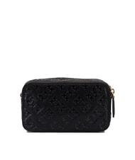 PINKO EMBOSSED LOGO Camera case shoulder bag black-antique gold - Women’s Bags - 3
