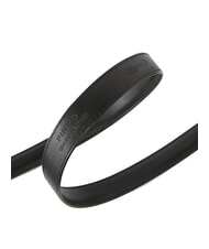 PINKO LOVE BERRY Leather belt black-old silver - Belts - 4