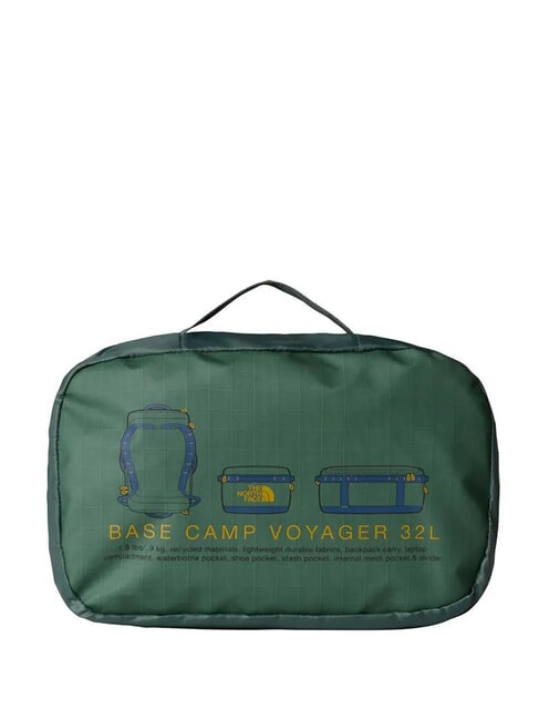 BASE CAMP VOYAGER 32L backpack bag duck green/shady blue - Duffle bags