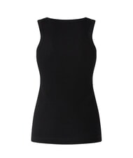 PINKO CALCOLATORE Ribbed tank top black limousine - T-shirt - 2