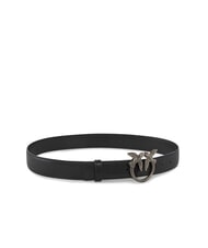 PINKO LOVE BERRY Leather belt - Belts